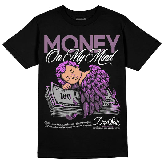 Jordan 2 “Mauve/Off-Noir” DopeSkill T-Shirt MOMM Graphic Streetwear - Black