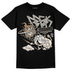 Jordan 5 SE “Sail” DopeSkill T-Shirt Break Through Graphic Streetwear - Black