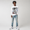 “True Blue” 3s DopeSkill Long Sleeve T-Shirt Boss Up Graphic