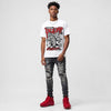 Foamposite One "Gym Red" DopeSkill T-Shirt Distorted Realms Graphic