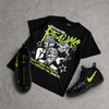 Foamposite One "Voltage" DopeSkill T-Shirt Paper Chaser Boy Graphic