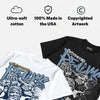 Diamond Turf II “Blue Grey” DopeSkill T-Shirt Distorted Realms Graphic