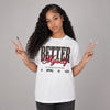 World’s Best Dad 3s DopeSkill T-Shirt Better Myself Graphic