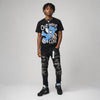 Black University Blue 5s DopeSkill T-Shirt Out Here Being Cute Graphic