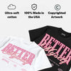 Iced Carmine 4s DopeSkill T-Shirt Better Myself Graphic