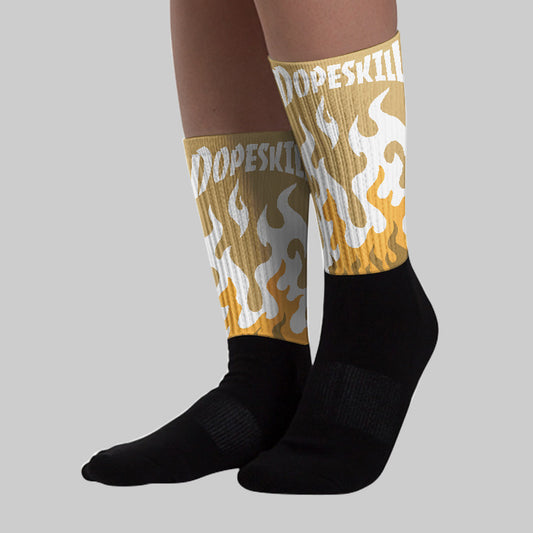 Pearl 6s DopeSkill Sublimated Socks FIRE Graphic