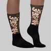 Mocha 1s DopeSkill Sublimated Socks Hustle Graphic