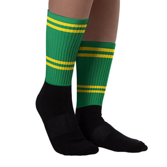 Green Collection DopeSkill Sublimated Socks BASIC SPORT Graphic