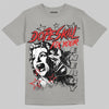 Grey Sneakers DopeSkill T-Shirt Fix Your Energy Graphic Streetwear - Gravel