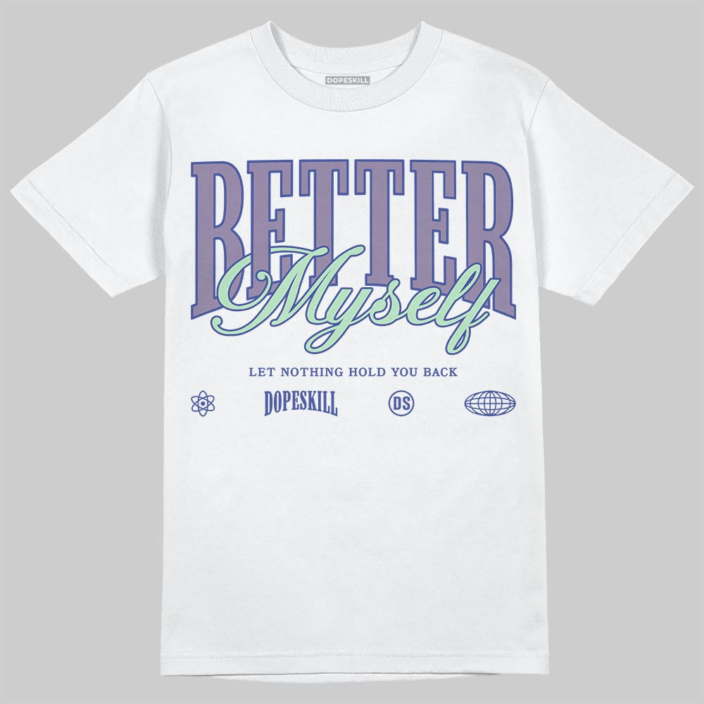 Jordan 1 Retro Low OG Zion Williamson Voodoo Alternate DopeSkill T-Shirt Better Myself Graphic Streetwear - White 