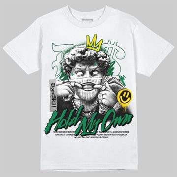 Green Sneakers DopeSkill T-Shirt New Hold My Own Graphic Streetwear - WHite 