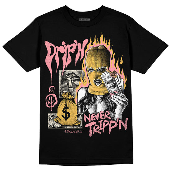 Jordan 3 GS “Red Stardust” DopeSkill T-Shirt Drip'n Never Tripp'n Graphic Streetwear - Black