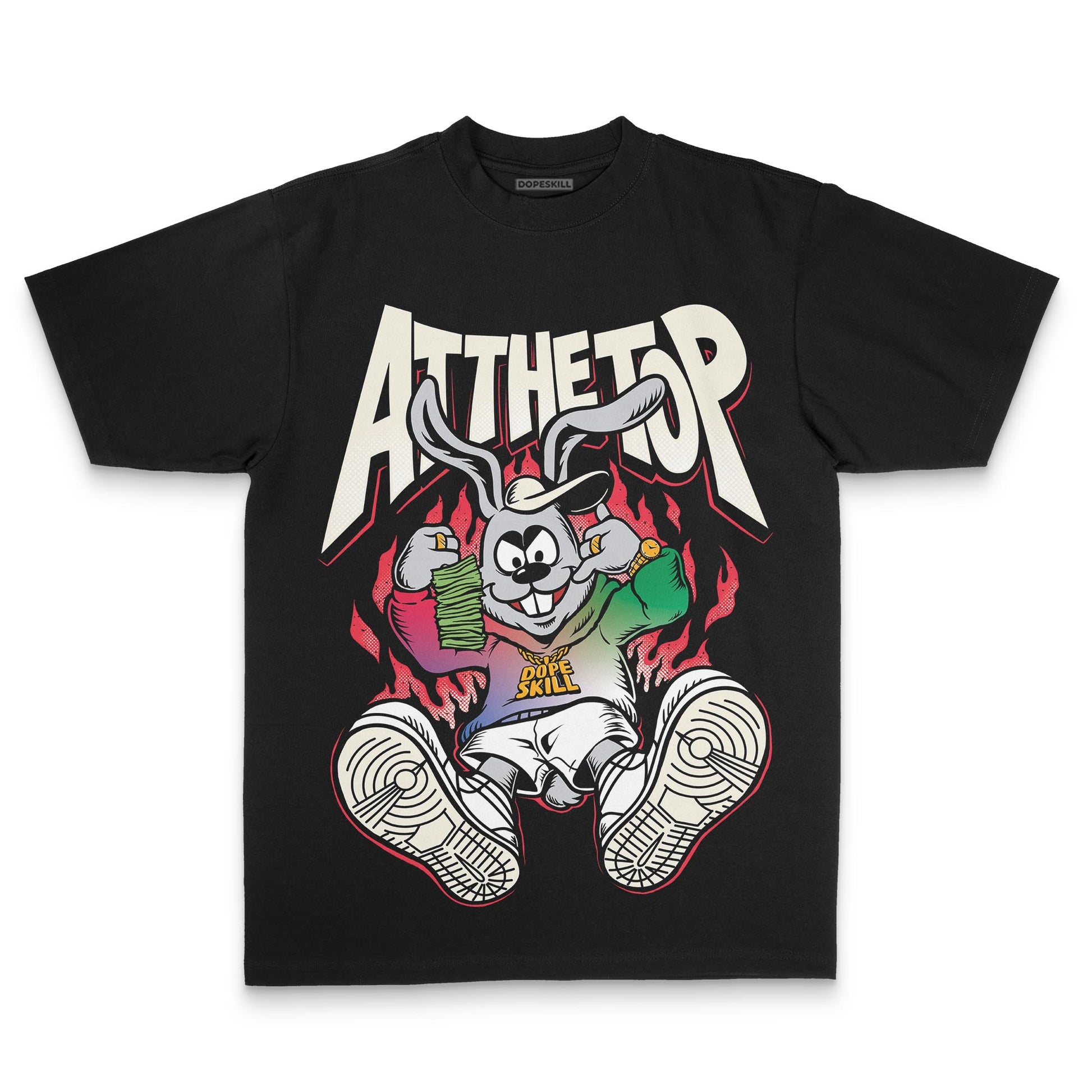 Jordan 11 City Pack “285” Atlanta DopeSkill Premium T-Shirt At The Top Graphic Streetwear - Black