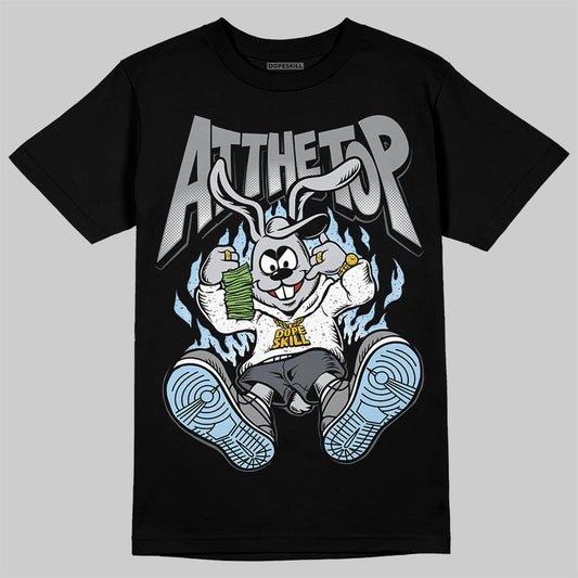 Jordan 5 Retro Wolf Grey (2026) DopeSkill T-Shirt At The Top Graphic Streetwear - Black