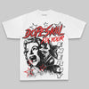 Black/White Oversize Print Fix Your Energy DopeSkill Graphic Premium T-shirt Streetwear - White
