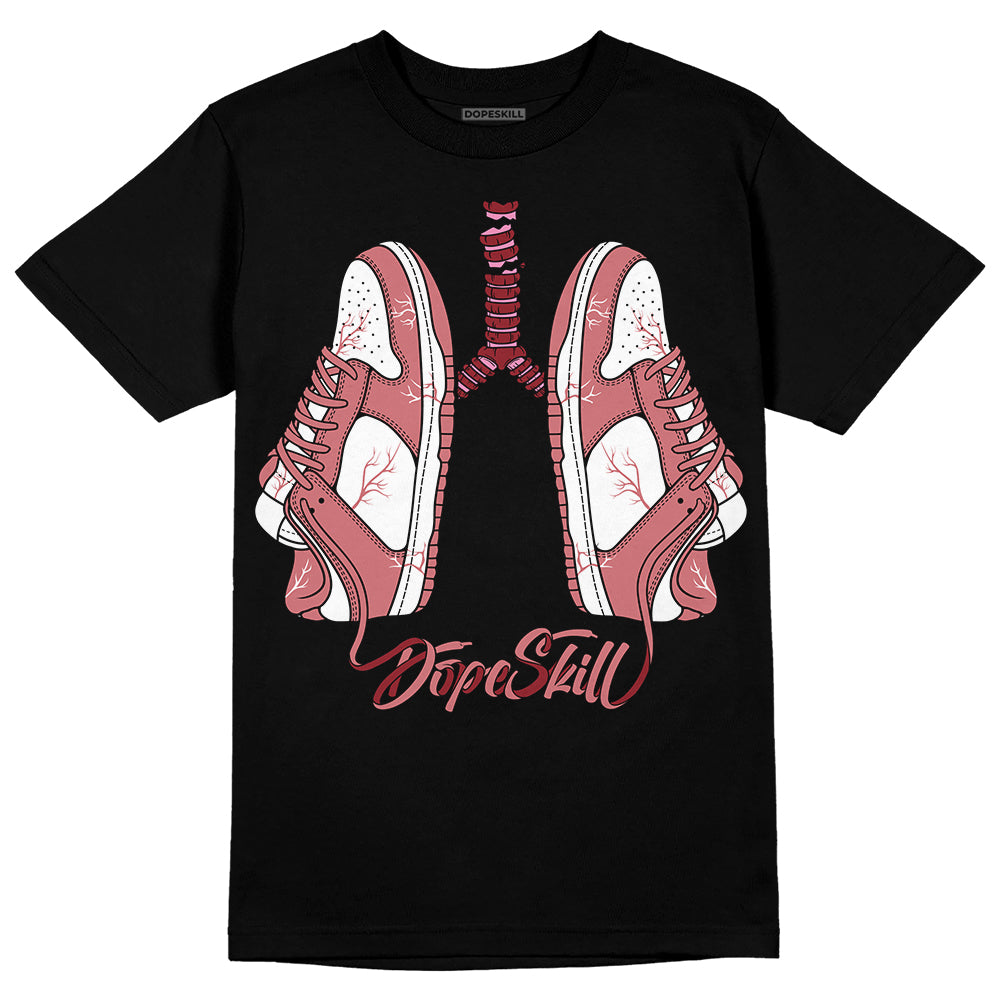 Valentine's Day Collection DopeSkill T-Shirt Breathe Graphic Streetwear - Black