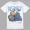 University Blue Sneakers DopeSkill T-Shirt MOMM Graphic Streetwear - White 