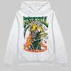 Green Sneakers DopeSkill Hoodie Sweatshirt Heartless Graphic Streetwear - White 