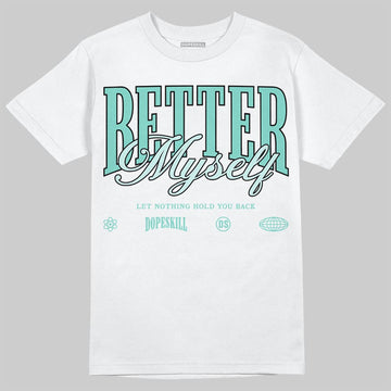 Jordan 11 Low "Igloo" DopeSkill T-Shirt Better Myself Graphic Streetwear - White