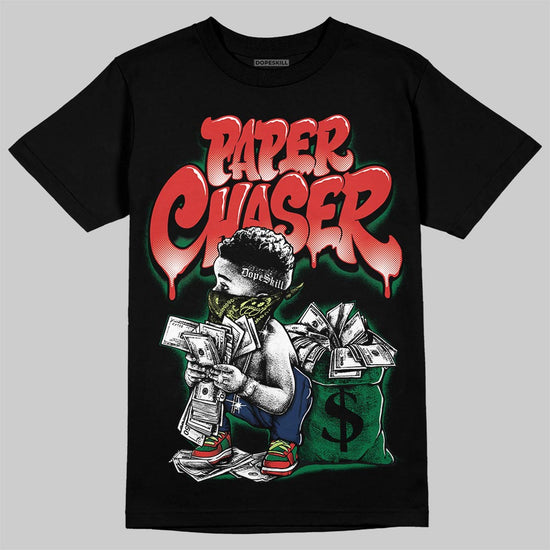 Air Max 95 'Paisley Bandana' DopeSkill T-Shirt Paper Chaser Boy Graphic Streetwear - Black