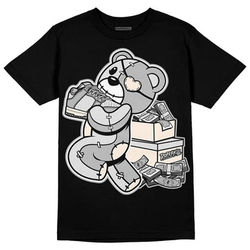 Dunk Low Cool Grey DopeSkill T-Shirt Bear Steals Sneaker Graphic Streetwear - Black 