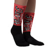 Flu Game 12s DopeSkill Sublimated Sock Hustle Graphic