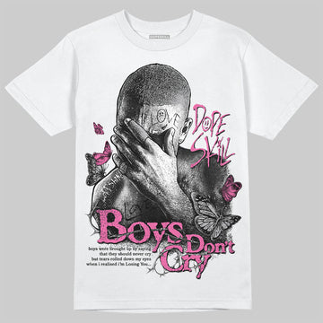 Asics Gel-Kayano 14 ‘Cream Sweet Pink’ DopeSkill T-Shirt Boys Don't Cry Graphic Streetwear - White 