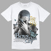 Jordan 13 “Blue Grey” DopeSkill T-Shirt Boys Don't Cry Graphic Streetwear - White 