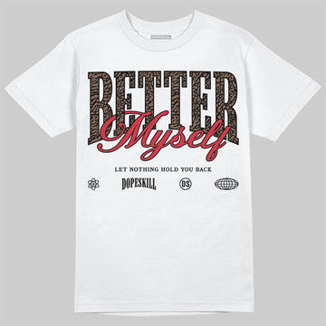 Jordan 3 "World’s Best Dad" DopeSkill T-Shirt Better Myself Graphic Streetwear - White