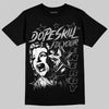 Grey Sneakers DopeSkill T-Shirt Fix Your Energy Graphic Streetwear - Black