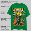 Green Collection DopeSkill Green T-shirt NeverFull Graphic