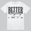 Jordan 6 "Cap and Gown" DopeSkill T-Shirt Better Myself Graphic Streetwear - White