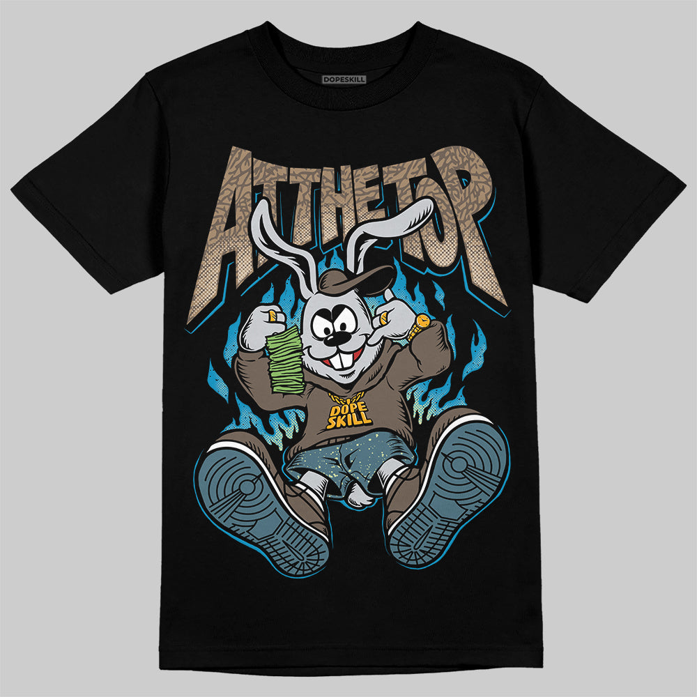 Jordan 3 GS “We Outside” DopeSkill T-Shirt At The Top Graphic Streetwear - black