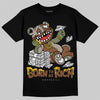 New Balance ABZORB 2010 “Pecan” DopeSkill T-Shirt Born To Be Rich Graphic Streetwear - Black