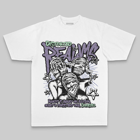 Jordan 1 Retro Low OG Zion Williamson Voodoo Alternate DopeSkill Premium T-Shirt Distorted Realms Graphic Streetwear - White 