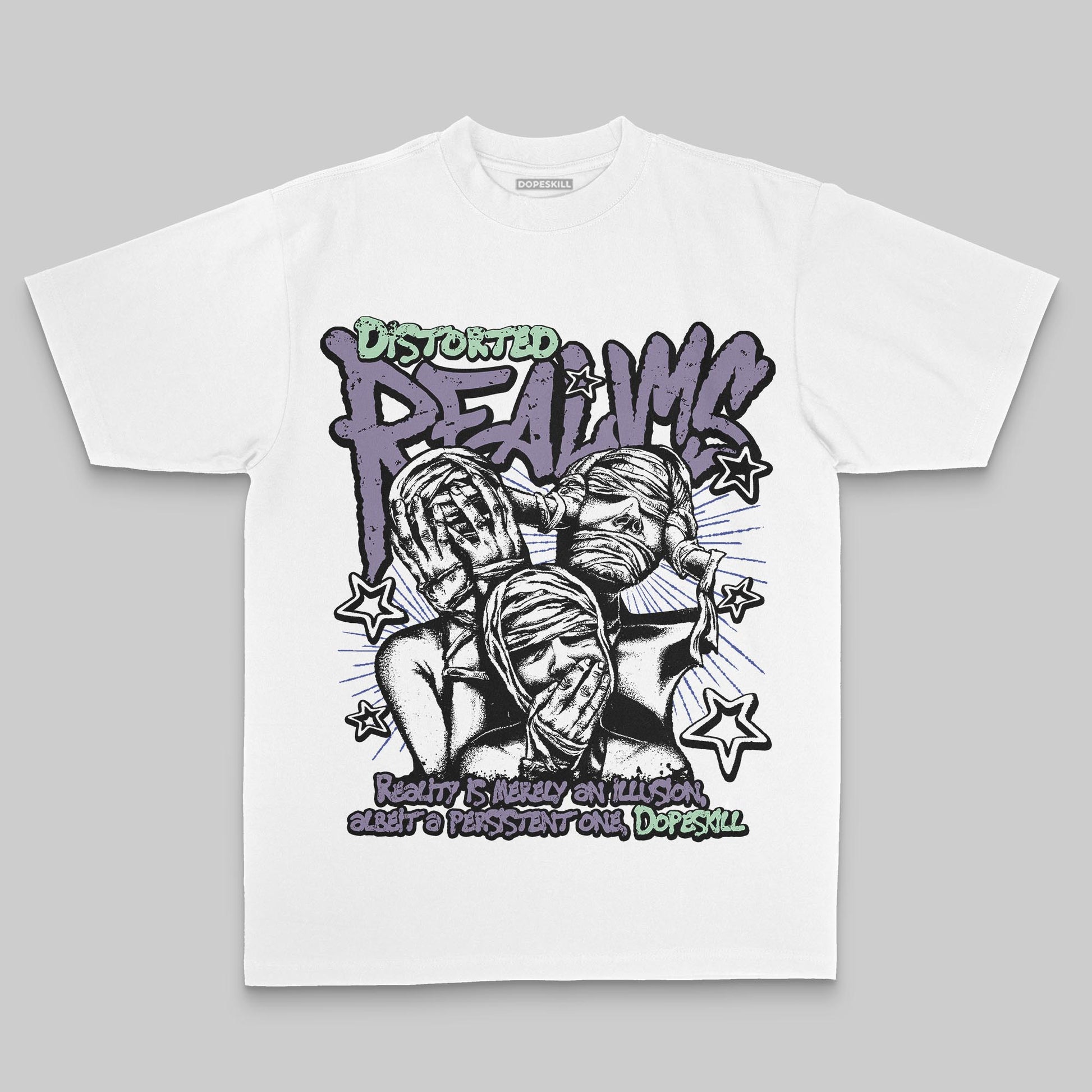 Jordan 1 Retro Low OG Zion Williamson Voodoo Alternate DopeSkill Premium T-Shirt Distorted Realms Graphic Streetwear - White 
