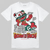 Jordan 3 Mexico 'El Vuelo' DopeSkill T-Shirt Born To Be Rich Graphic Streetwear - White 