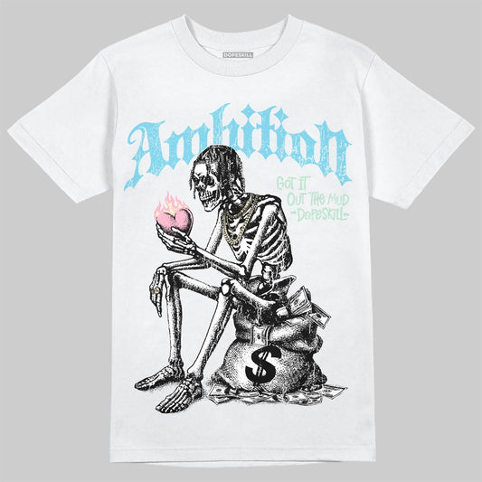SB Dunk Low Verdy Visty DopeSkill T-Shirt Ambition Graphic Streetwear - White 
