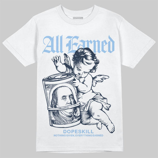 Asics Gel-Cumulus 16 Wash/Independence Blue DopeSkill T-Shirt All Earned Graphic Streetwear - White 