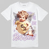 Jordan 10 Hydrangeas DopeSkill T-Shirt Real Ones Angel Graphic Streetwear - White 