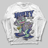 Jordan 1 Retro Low OG Zion Williamson Voodoo Alternate DopeSkill Long Sleeve T-Shirt Money Callin' Graphic Streetwear - White