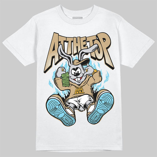 Jordan 11 City Pack “H-Town” DopeSkill T-Shirt At The Top Graphic Streetwear - White 