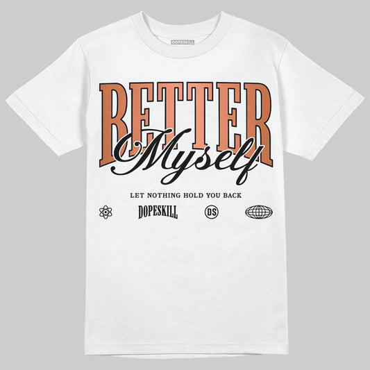 Jordan 14 Golf "US Open" DopeSkill T-Shirt Better Myself Graphic Streetwear - White