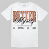 Jordan 14 Golf "US Open" DopeSkill T-Shirt Better Myself Graphic Streetwear - White