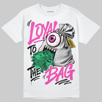 Jordan 4 Comic DopeSkill T-Shirt Loyal To The Bag Graphic Streetwear - White 