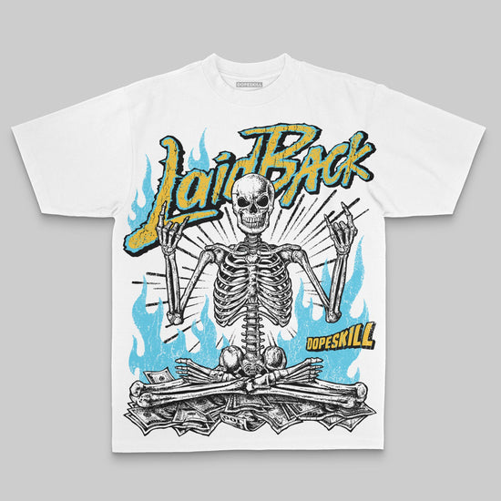 Jordan 11 Retro Gamma Blue (2025) DopeSkill Premium T-Shirt Laid Back Graphic Streetwear - White 