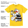 Yellow Ochre 6s DopeSkill Yellow T-shirt Bear Steals Sneaker Graphic