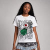 Wolf Grey 5s DopeSkill T-Shirt Loyal To The Bag Graphic