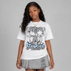 Wolf Grey 5s DopeSkill T-Shirt Stay Solid Graphic