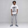 Wolf Grey 5s DopeSkill T-Shirt Boss Up Graphic